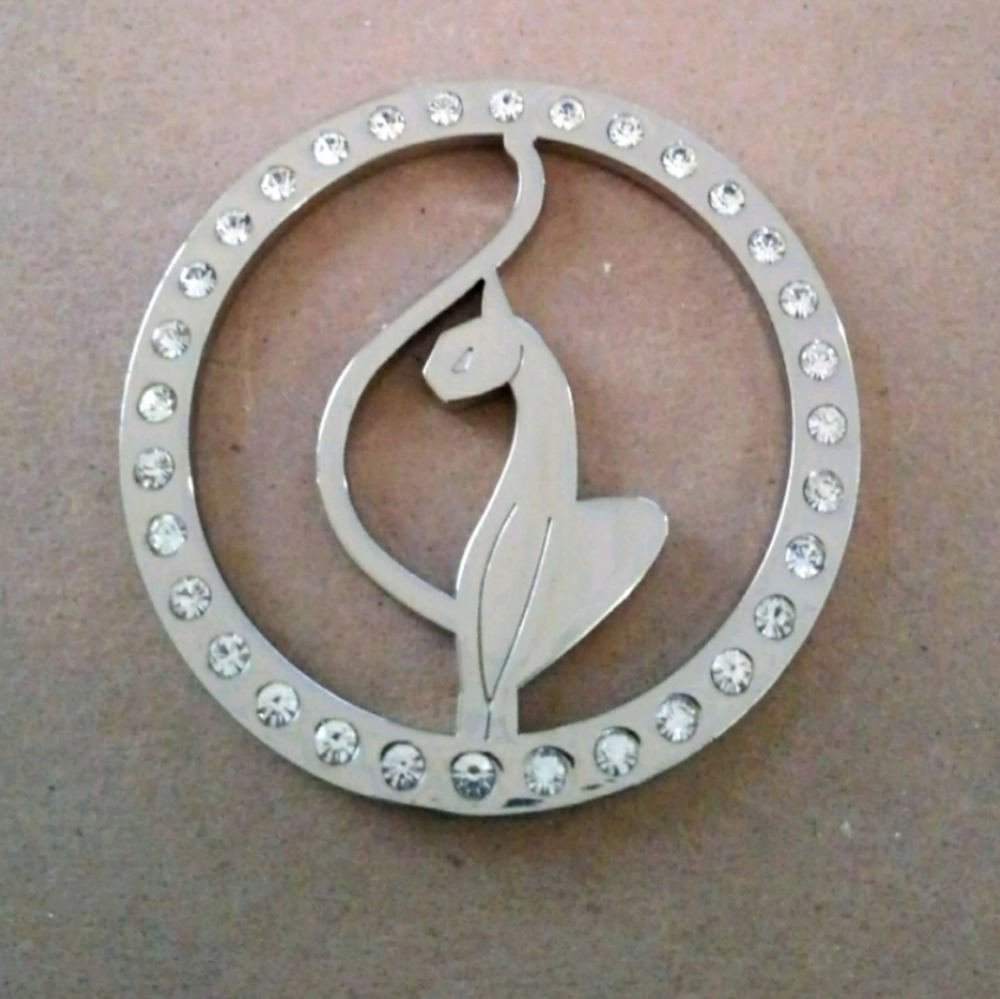 Baby Phat Silver Belt Buckle